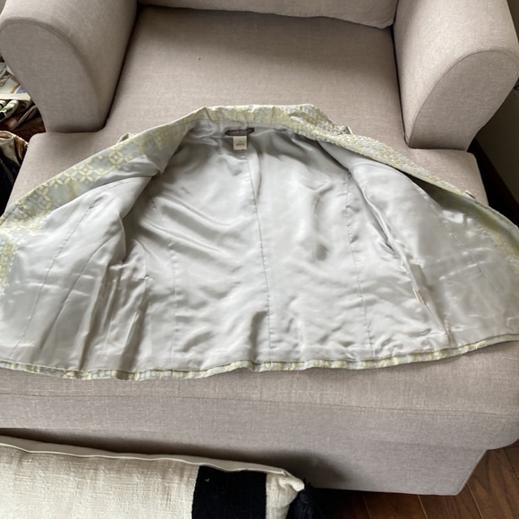 Sigrid Olsen silk blend brocade suit jacket - Picture 10 of 11